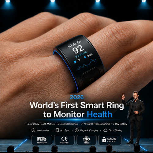 2026 Shopemilees™ G1 Smart Ring | All-in-One Health & Wellness Tracking