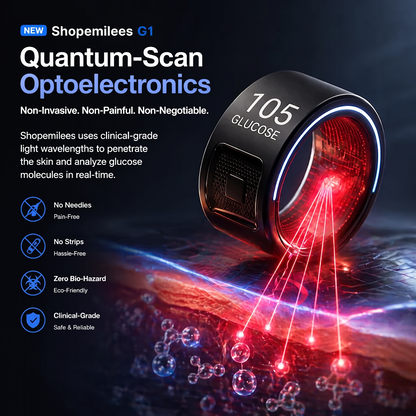 2026 Shopemilees™ G1 Smart Ring | All-in-One Health & Wellness Tracking