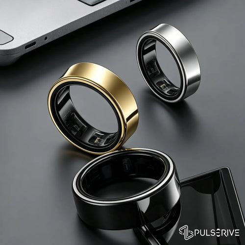 Pulserive Smart Ring, Sleep Tracker, Activity & Fitness Tracker, Blood Pressure& Oxygen Tracker