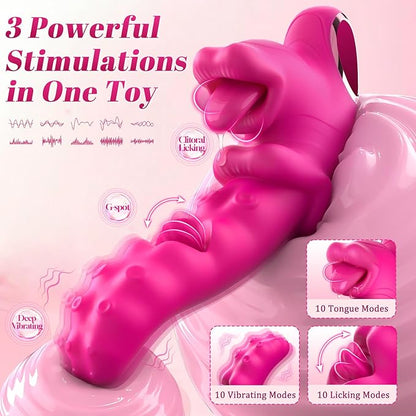 💥2026 Brand-new triple-tongue design, engineered for ultimate pleasure🔥—💖TongueRush