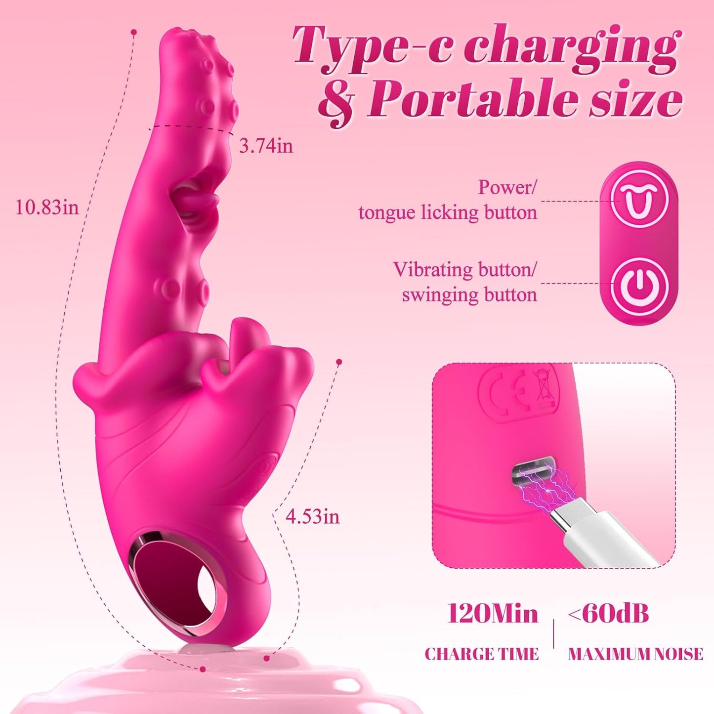 💥2026 Brand-new triple-tongue design, engineered for ultimate pleasure🔥—💖TongueRush